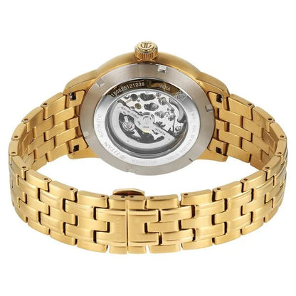 Titan Aurelian Concealed Automatic Analog Stainless Steel Strap Watch for Men 90110ym02