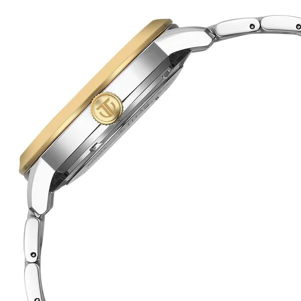 Titan Phoenix Skeletal Automatic Analog with Silver Dial, Gold & Steel Strap Watch for Men 90223bm01 Men's Watch