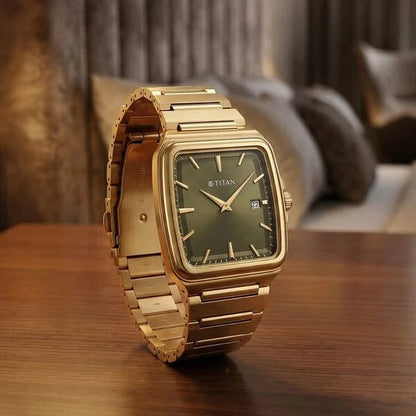 Titan Classique Sleek fit Quartz Analog Executive Style Watch 90260YM01