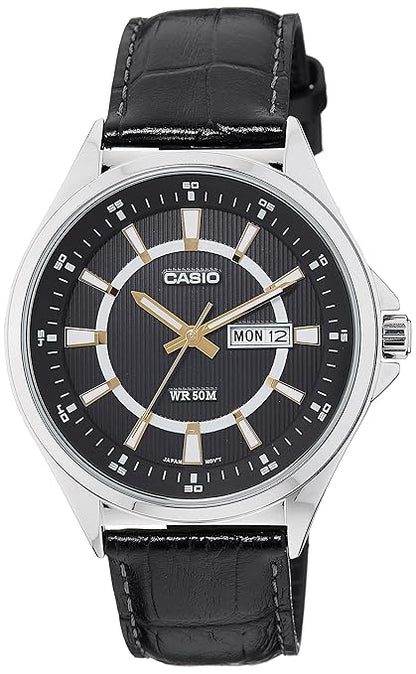 Casio Enticer Men Analog Black Dial Men's Watch - MTP-E108L-1AVDF(A967)