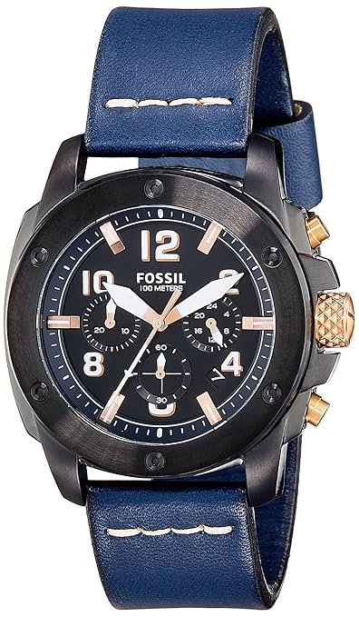Fossil Modern Mac Analog Black Dial Men's Watch-FS5066
