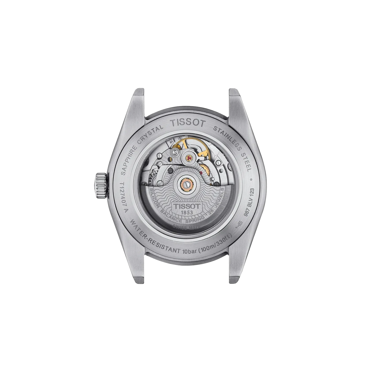 Tissot Gentleman Automatic Mens Watches 40mm T127.407.11.351.00