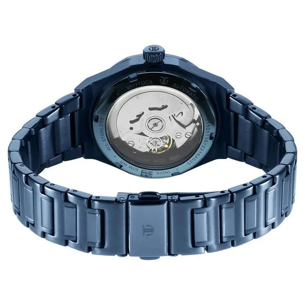Titan Unending Beauty Automatic Blue Dial Analog Stainless Steel Strap watch for Women ns95177qm01