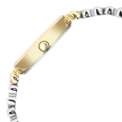 Titan Raga Showstopper Quartz Analog Silver Dial Metal Strap Watch for Women nu95262bm01