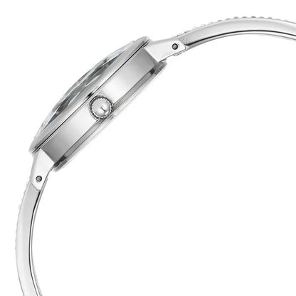 Titan Raga Showstopper Quartz Analog Blue Dial Silver Metal Strap Watch For Women nu95267sm01 Women's Watch