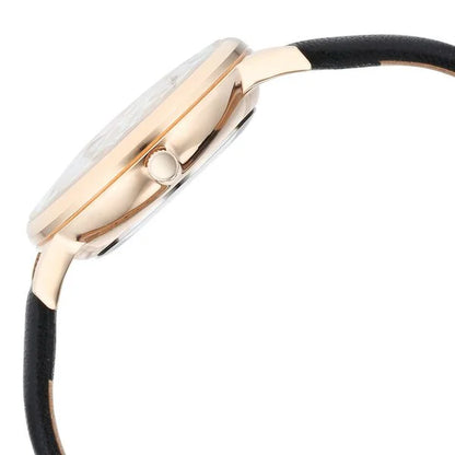 Titan Raga Showstopper Quartz Analog Mother Of Pearl Dial Leather Strap Watch for Women nt95274wl01