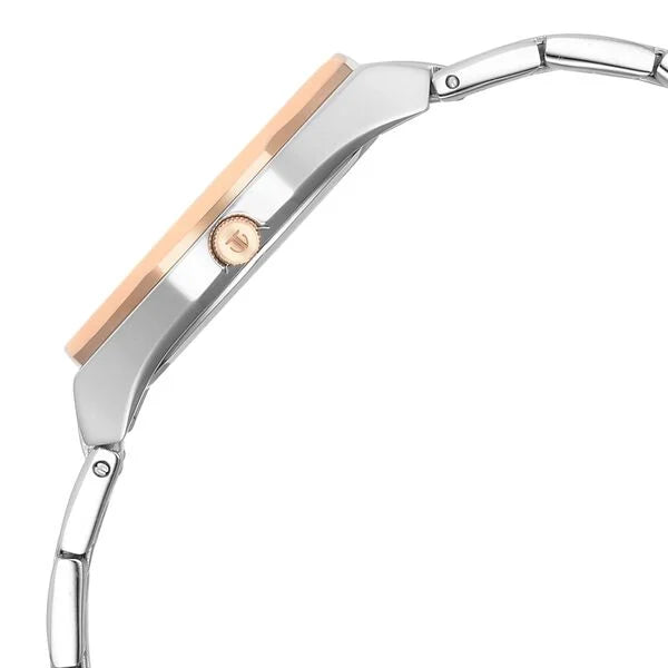 Titan Workday Wonders Quartz Analog with Date Pink Mother Of Pearl Dial Stainless Steel Strap Watch For Women 95295km01