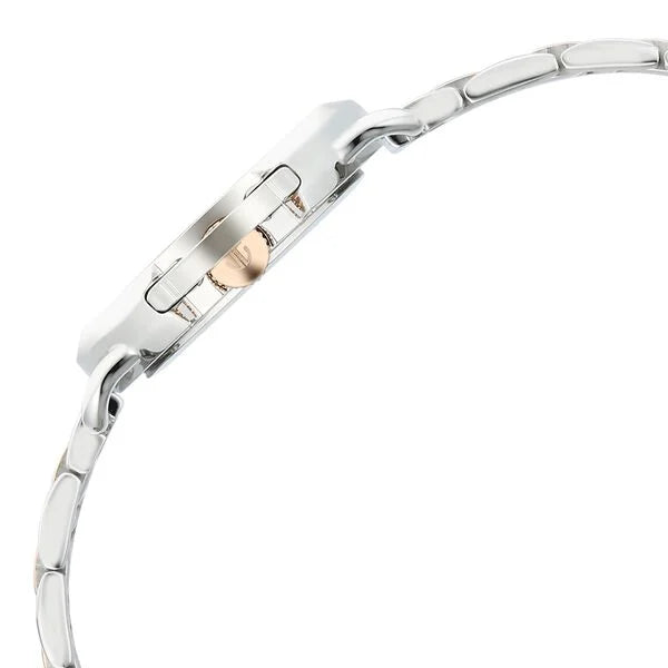 Titan Workmode Quartz Analog Brown Dial Stainless Steel Strap Watch For Women nu95324km01