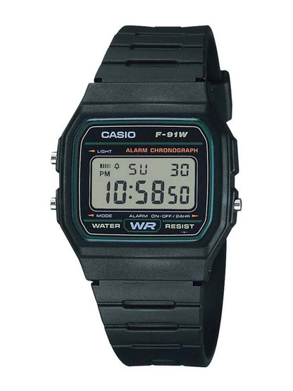 Unisex Black Dial & Black Straps Digital Watch D246