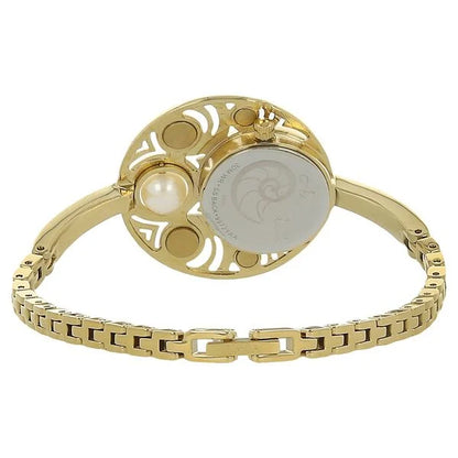Titan Raga Pearl Dial Analog Metal Strap Watch for Women 9972ym01j