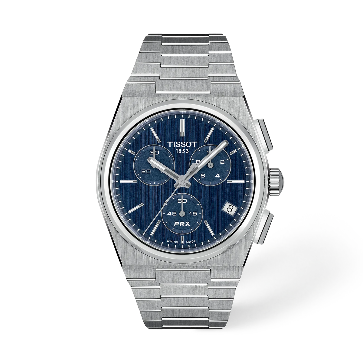 Tissot PRX Quartz Chronograph Watch For Mens 41mm T137.417.11.041.00