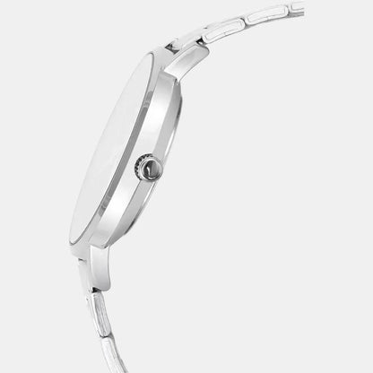 Casio Enticer Men Quartz Blue Dial Analog Stainless Steel Watch A1613