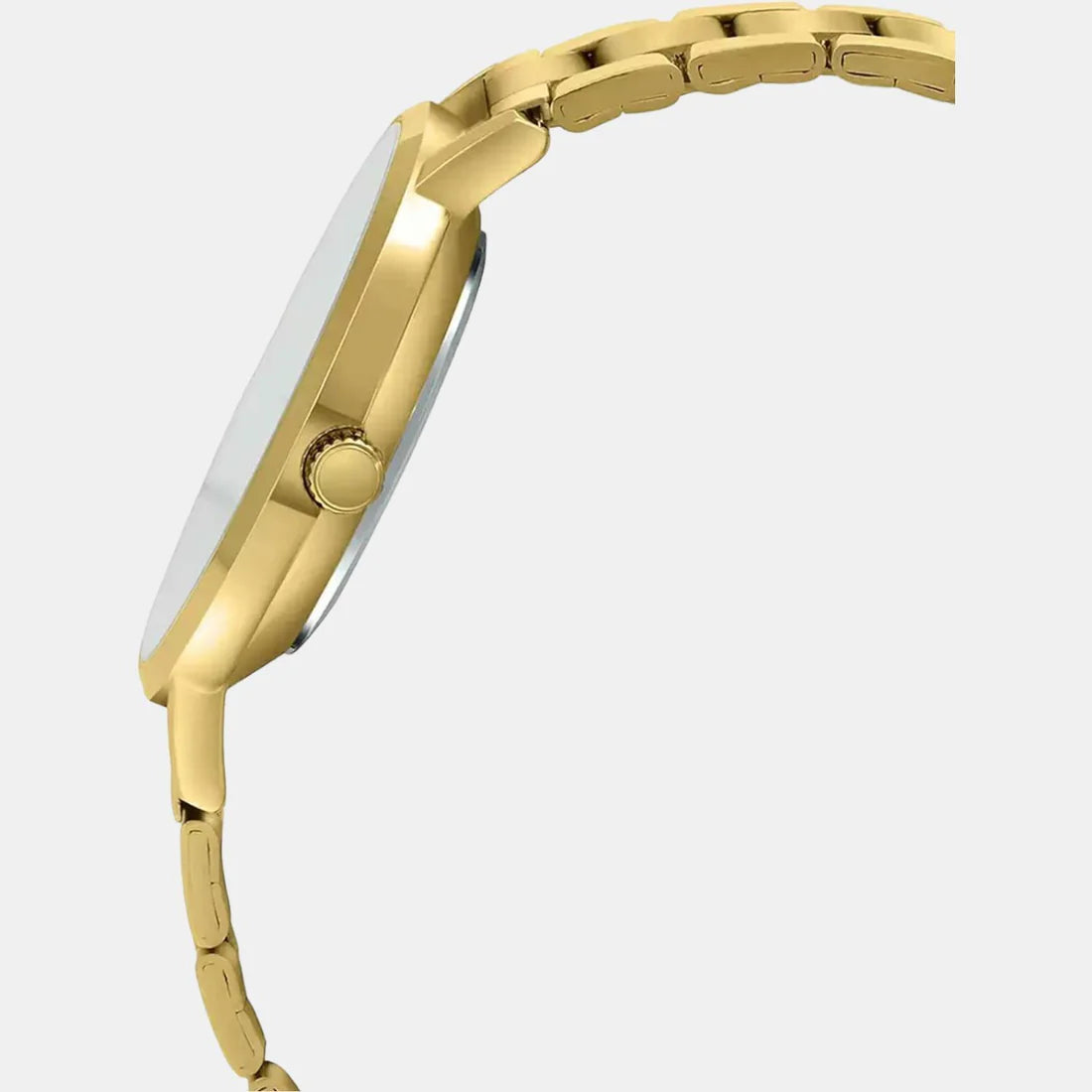 Casio Enticer Men Quartz Brown Dial Analog Stainless Steel Watch A1779