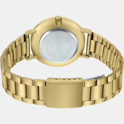 Casio Enticer Men Quartz Brown Dial Analog Stainless Steel Watch A1779