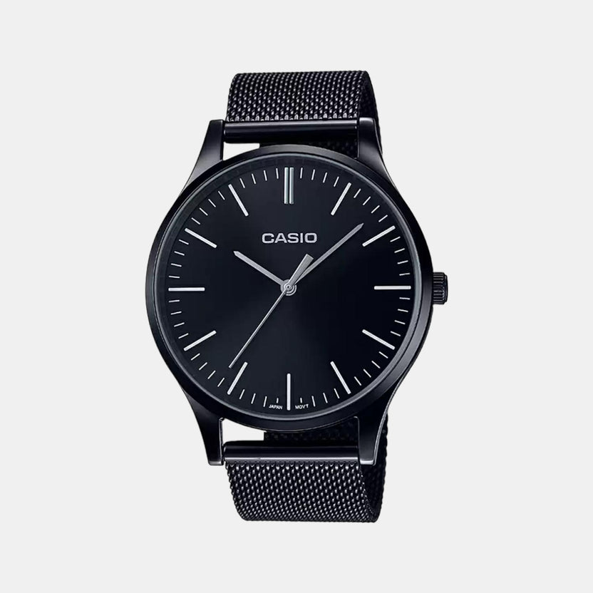 Enticer Women Quartz Black Dial Analog Stainless Steel Watch A1865