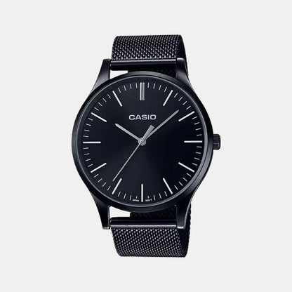 Enticer Women Quartz Black Dial Analog Stainless Steel Watch A1865
