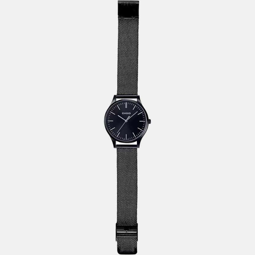 Enticer Women Quartz Black Dial Analog Stainless Steel Watch A1865