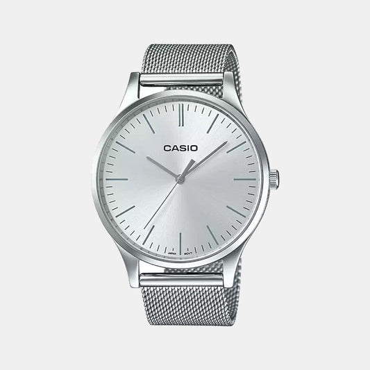 Enticer Women Quartz Silver Dial Analog Stainless Steel Watch A1866