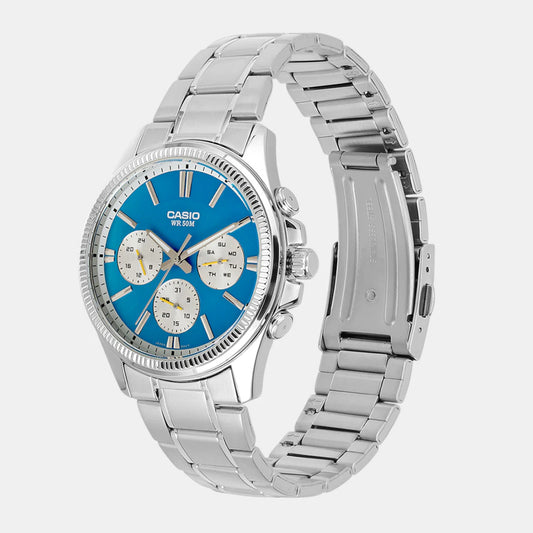 Casio Enticer Analog Blue Dial Men MTP-1375D-2A2VDF (A2229)