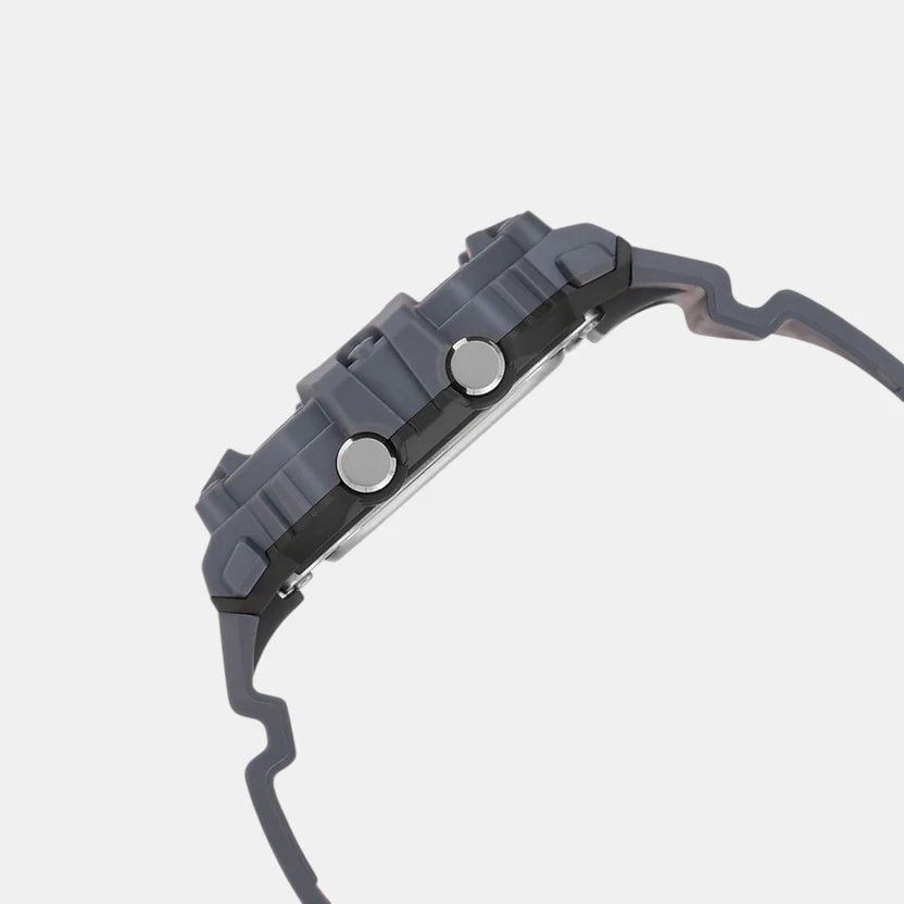 Casio Youth Men Quartz Black Dial Digital Resin Watch A2249