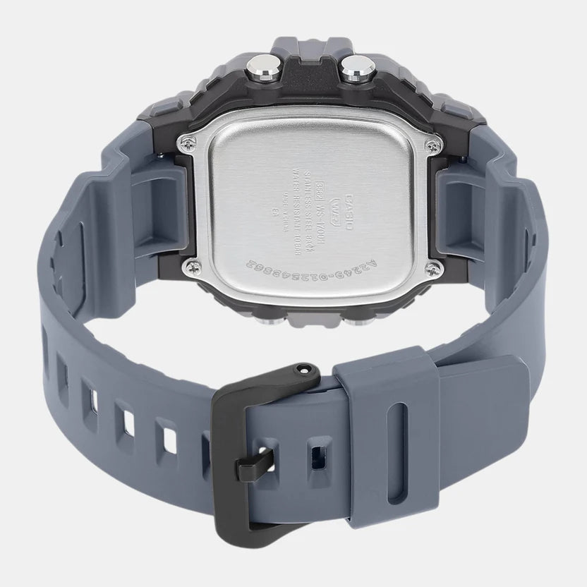 Casio Youth Men Quartz Black Dial Digital Resin Watch A2249