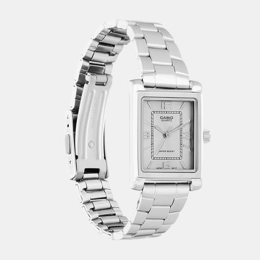 Enticer Women Quartz White Dial Analog Stainless Steel Watch A2357