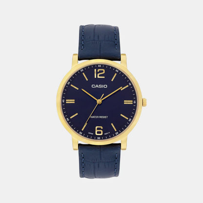 Casio Enticer Analog Blue Dial Men's Watch - MTP-VT01GL-2BUDF (A1781)