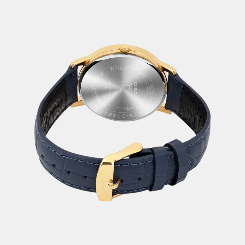 Casio Enticer Analog Blue Dial Men's Watch - MTP-VT01GL-2BUDF (A1781)