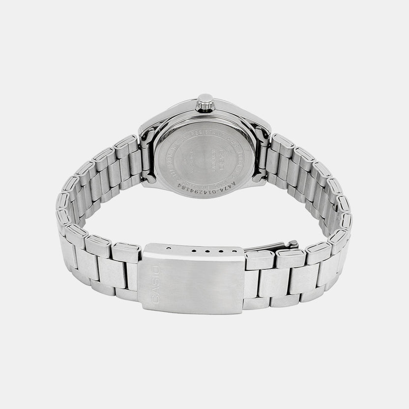 Enticer Women Quartz Black Dial Analog Stainless Steel Watch A474