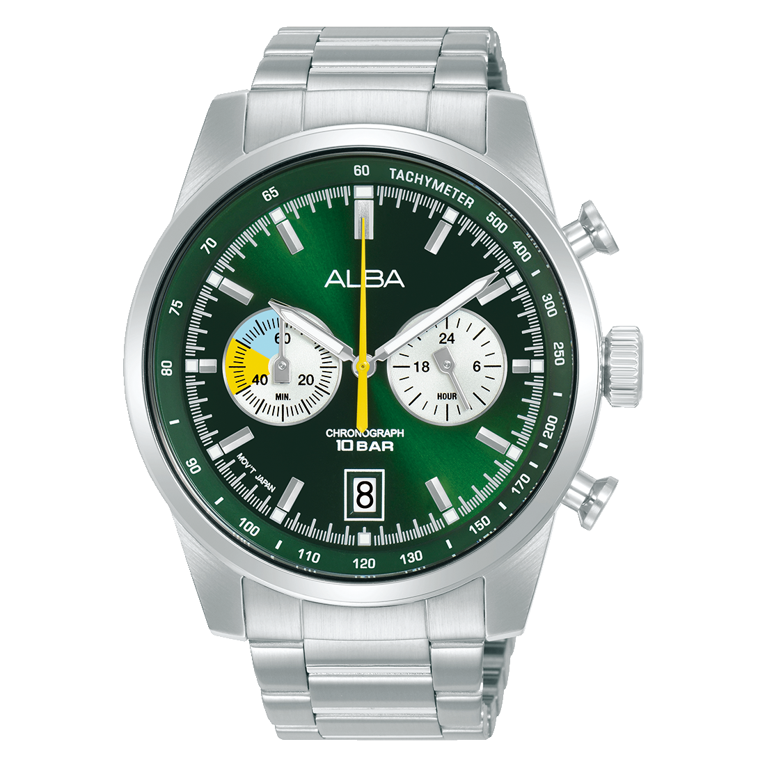 ALBA SIGNA Green Men 44mm Watch Quartz A4B007X1