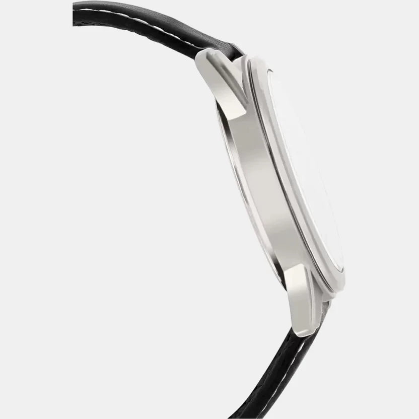 Casio Enticer Men Quartz Black Dial Analog Leather Watch A554