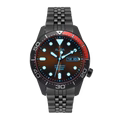 Alba AL4209X1 Black & Orange Gradation Dial Tokyo Neon Mechanical