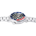 Alba AL4247X1 Blue-Red Rotating Bezel Automatic Watch