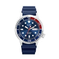 Alba AL4251X1 Blue-Red Rotating Bezel Automatic Watch