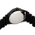 Alba AL4439X1 Green Dial With Black Silicone Strap Automatic Watch
