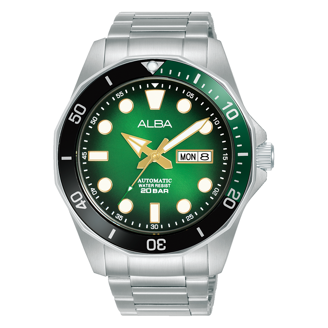 ALBA Automatic Green Men 43mm Watch Automatic AL4537X1