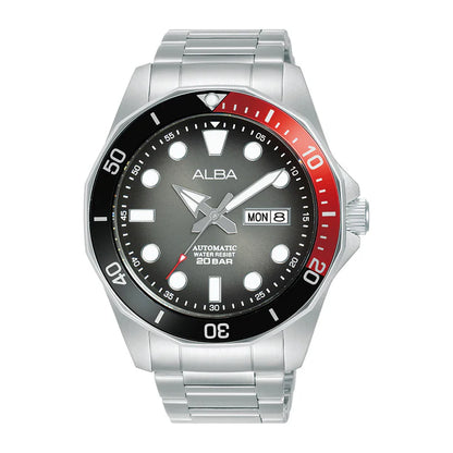 Alba Men's Grey Stainless Steel Watch AL4539X1