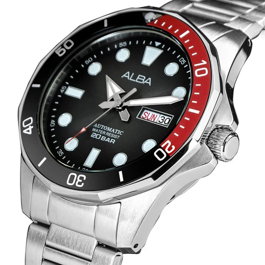 Alba Men's Grey Stainless Steel Watch AL4539X1