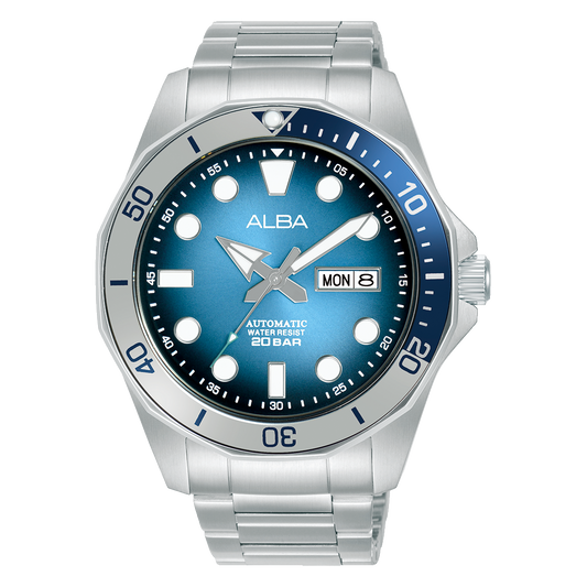 ALBA Automatic Light Blue Men 43mm Watch Automatic AL4549X1