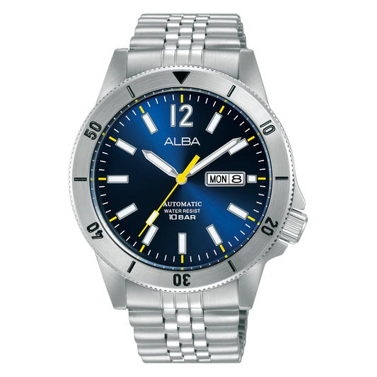ALBA Automatic Blue Men 44mm Watch Automatic AL4649X1