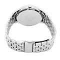 Alba AS9R35X1 White Marble Dial with Silver Metal Straps