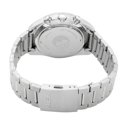 Alba AT3J11X1 Red Textured Dial Chronograph Watch