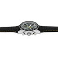 Alba AT3J33X1 Midnight Black Dial with Leather Strap Chronograph