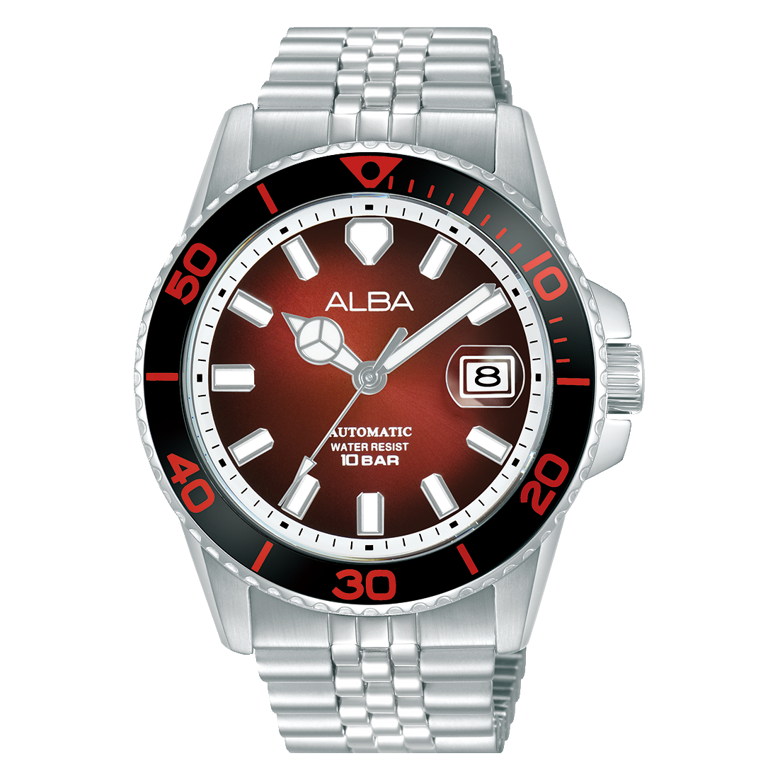 ALBA Automatic Red Men 42.5mm Watch Automatic AU4055X1