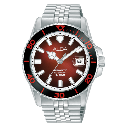 ALBA Automatic Red Men 42.5mm Watch Automatic AU4055X1