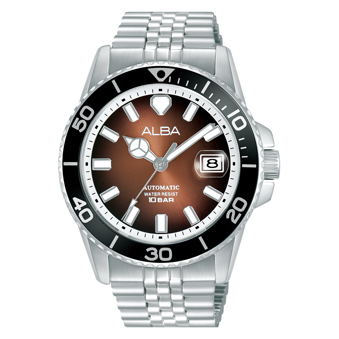ALBA Automatic Brown Men 42.5mm Watch Automatic AU4057X1