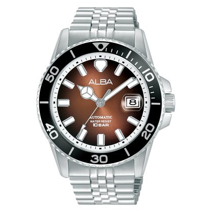 ALBA Automatic Brown Men 42.5mm Watch Automatic AU4057X1