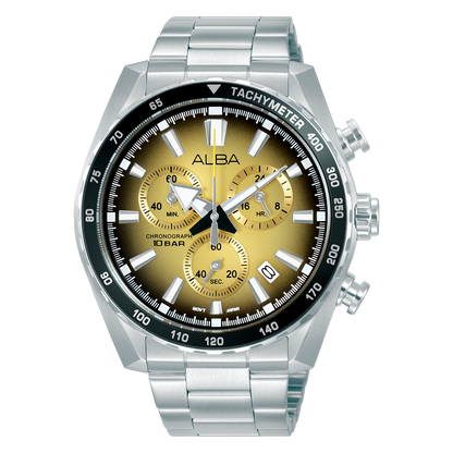 ALBA SIGNA Gold Men 44mm Watch Quartz AX7005X1