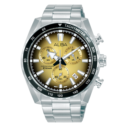 ALBA SIGNA Gold Men 44mm Watch Quartz AX7005X1