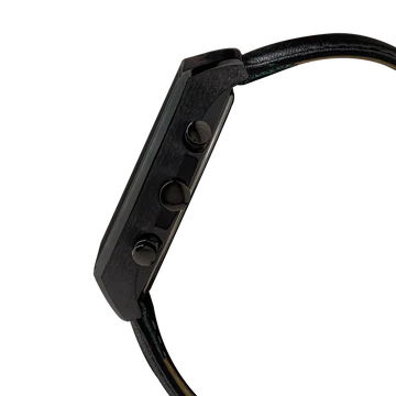 Alba AM3999X1 Black Rectangular Dial Chronograph Watch